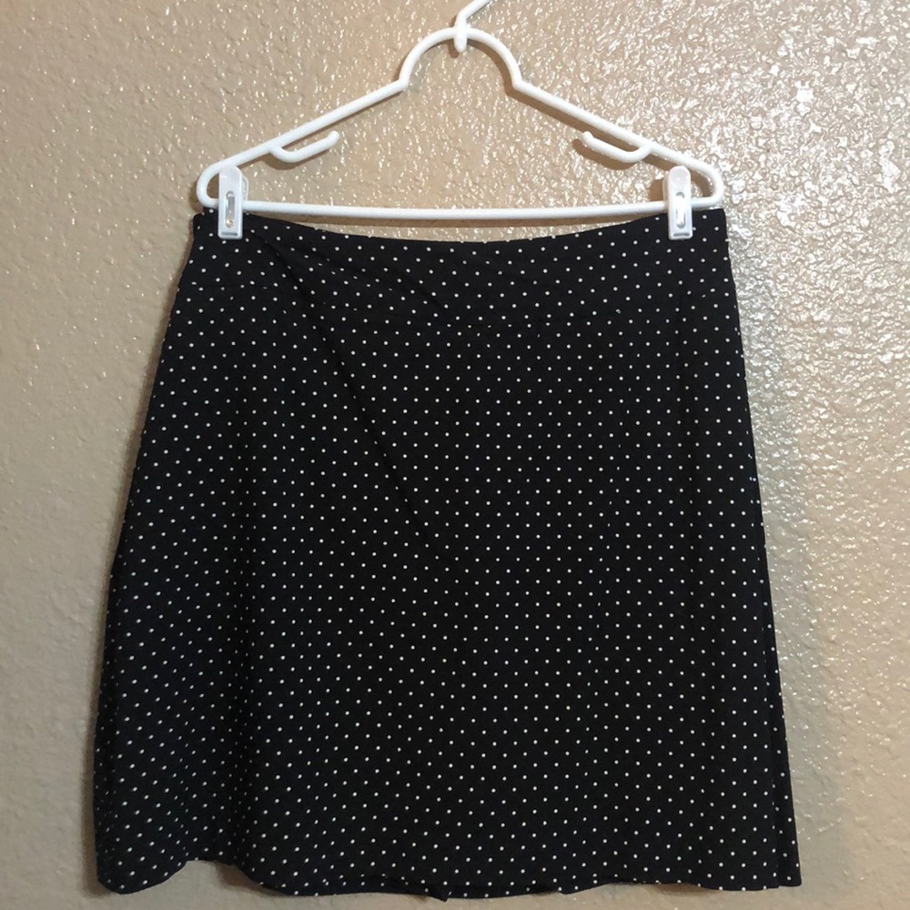 Sharagano - Polka Dot Skirt - 26W